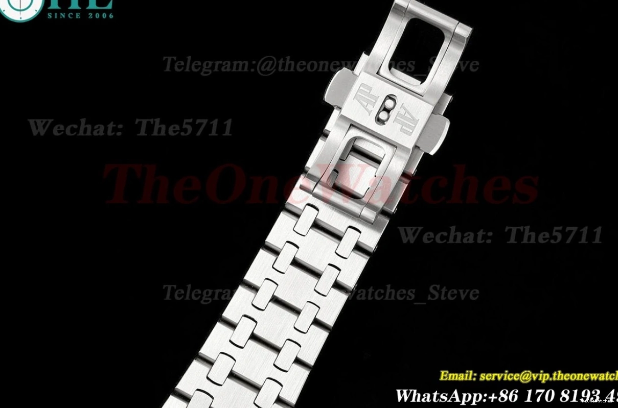 SS TKF 25940SK Black Royal 42mm SS Oak Dial A7750 Offshore 1228